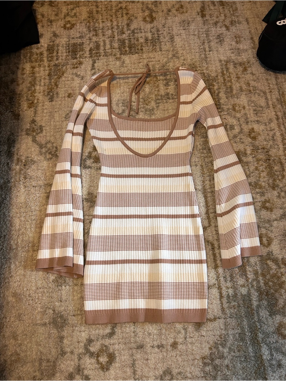 Peppermayo Striped Knit Dress - Picture 3 of 3